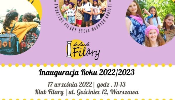 INAUGURACJA ROKU 2022/23 Z KLUBEM FILARY INAUGURACJA ROKU 2022/23 Z KLUBEM FILARY