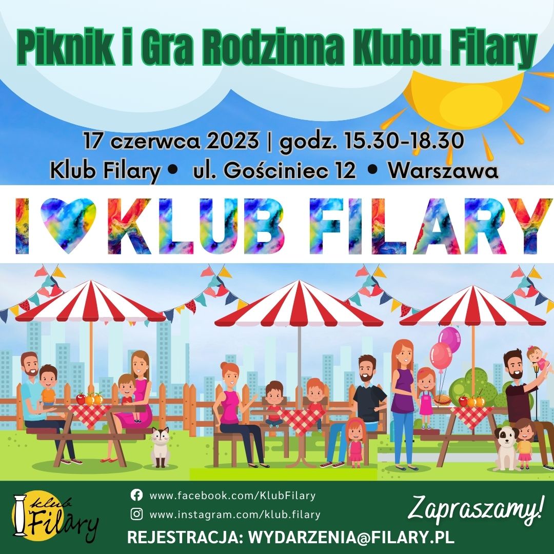 Piknik i Gra Rodzinna Klubu Filary